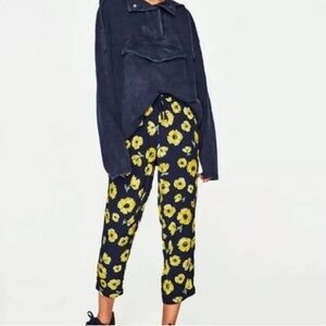 Zara | Floral Women’s Stretch Jogger Ankle Pants